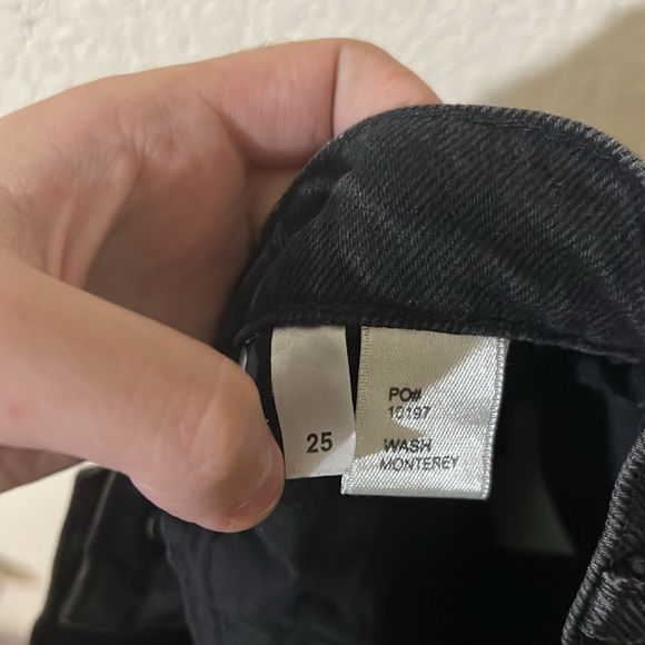 Reformation | Vintage High Rise Straight Leg Denim Jean 25 - Picture 6 of 7